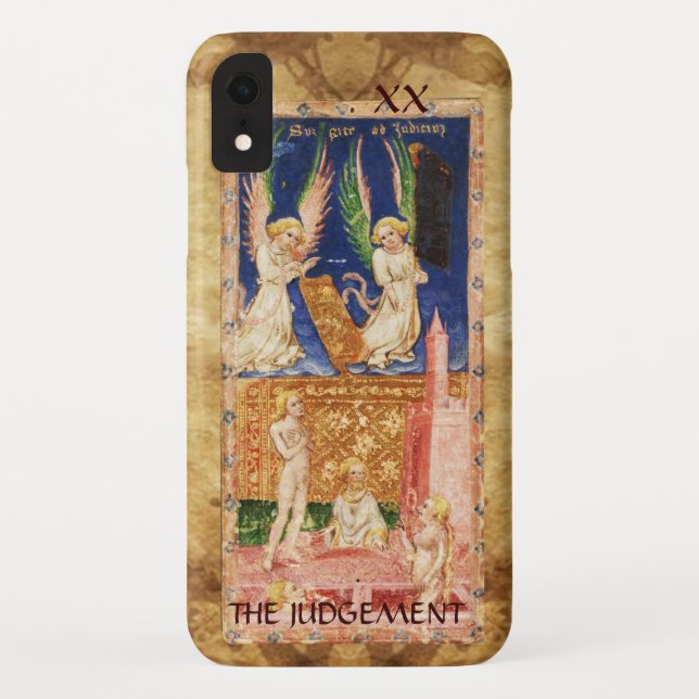 COQUES Case-Mate iPhone TAROTS DE RENAISSANCE ANTIQUE 20 / LE JUGEMENT (Dos)