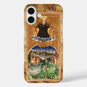 COQUES iPhone 16 PLUS TAROTS DE RENAISSANCE ANTIQUE 21 / LE MONDE