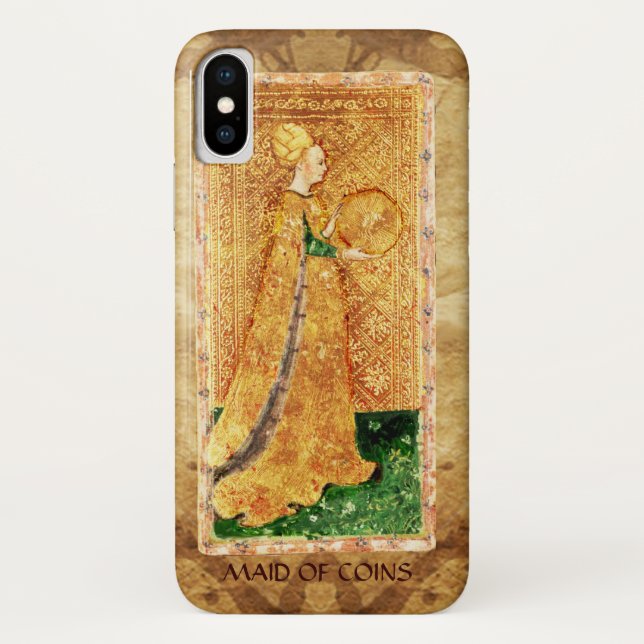COQUES Case-Mate iPhone TAROTS DE RENAISSANCE ANTIQUE / MAIN DE PIÈCES (Dos)