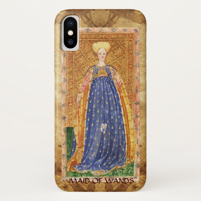 COQUES Case-Mate iPhone TAROTS DE RENAISSANCE ANTIQUE / MAIN DE VÊTEMENTS (Dos)