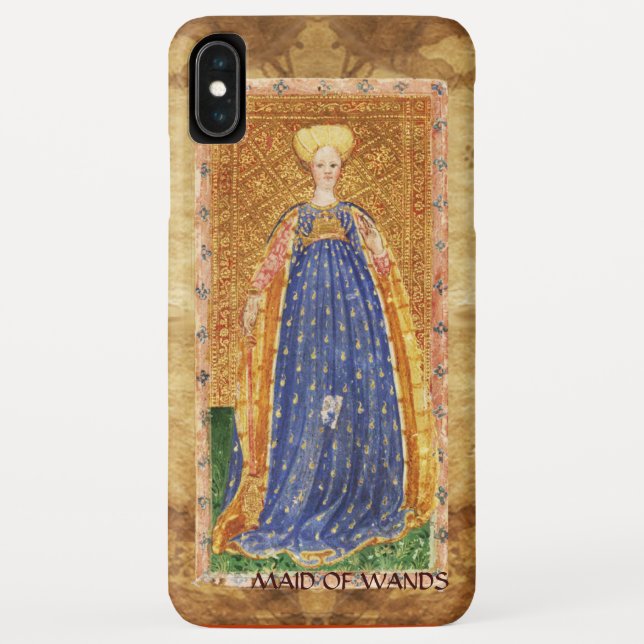 COQUES Case-Mate iPhone TAROTS DE RENAISSANCE ANTIQUE / MAIN DE VÊTEMENTS (Dos)