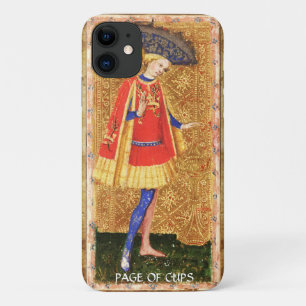 COQUES POUR iPhone TAROTS DE RENAISSANCE ANTIQUE / PAGE DES TASSES