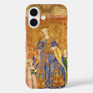 COQUE POUR iPhone 16 TAROTS DE RENAISSANCE ANTIQUE / REINE DE WANDS