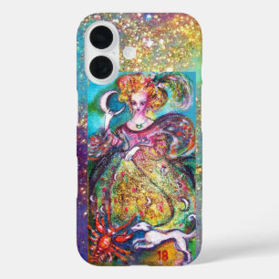 COQUES iPhone 16  TAROTS DES OMBRES PERDUES / LA DAME DE LA LUNE