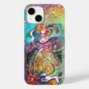 COQUE POUR iPhone 14 TAROTS DES OMBRES PERDUES / LA DAME DE LA LUNE