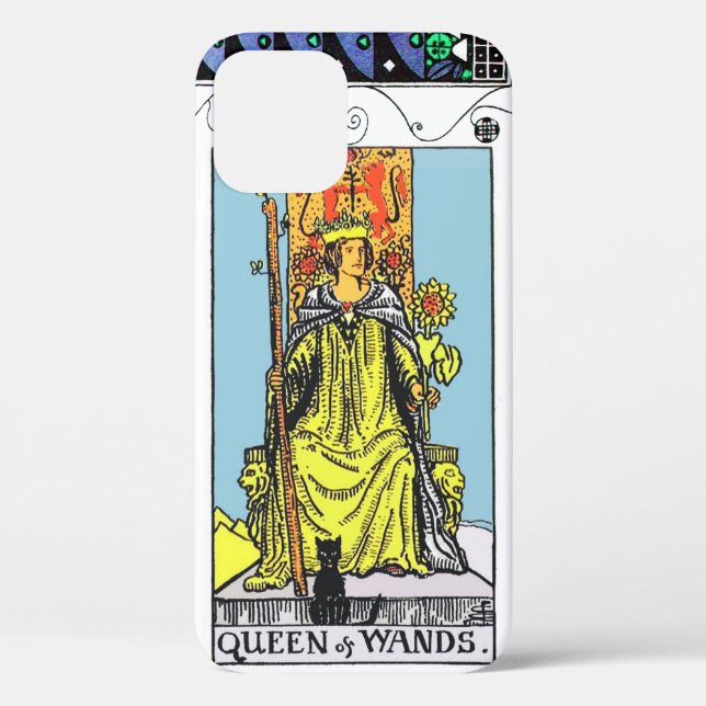 COQUES Case-Mate iPhone TAROTS/ REINE DE WANDS (Verso)
