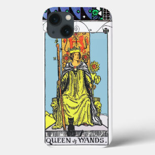 ETUI iPhone Case-Mate TAROTS/ REINE DE WANDS