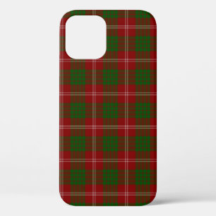 Coque iPhone 12 Pro Tartan de Crawford de clan
