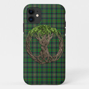 Coques Pour iPhone Tartan de Kennedy de clan et arbre de la vie