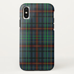 Coque Case-Mate Pour iPhone Tartan en bleu, orange, vert...