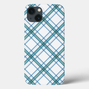 Case-Mate iPhone Case Tartan en turquoise