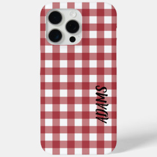 Coque iPhone 15 Pro Max Tartan plaid