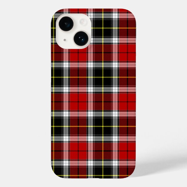 Coques Case-Mate iPhone Tartan Plaid Du Clan Macpherson Traditionnel (Verso)