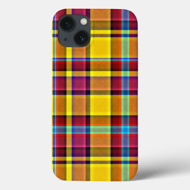 Coques Case-Mate iPhone Tartan Tissu Plaid (Verso)