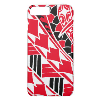Etui iPhone Case-Mate Tattoo polynésien rouge