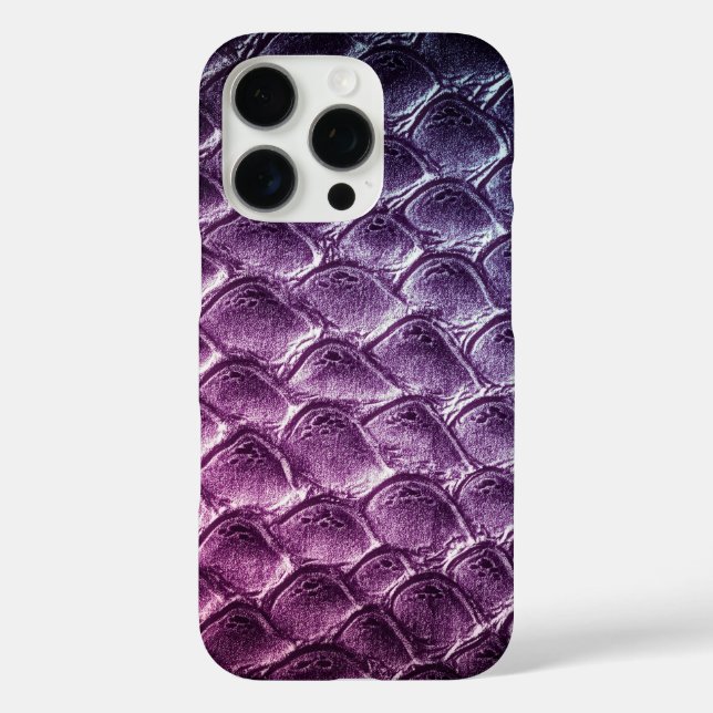 Coques Case-Mate iPhone Taupe moderne Croc Cuir Texture (Verso)