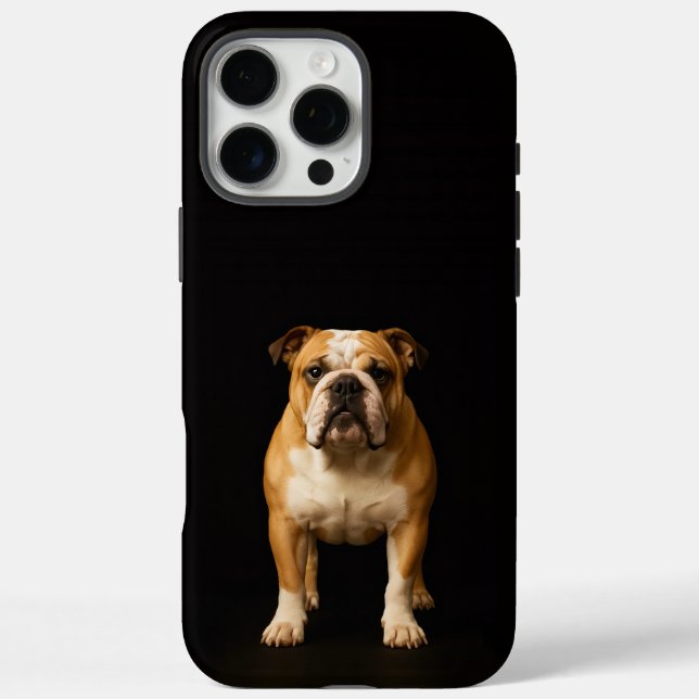 Coques Case-Mate iPhone Taureau Noir 4 Luxe iPhone 16 Pro Max Stamina Bull (Verso)