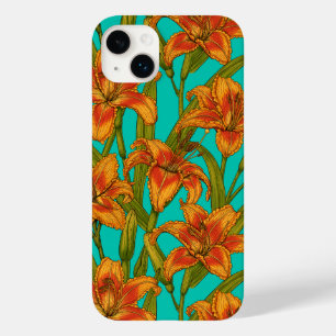 Coque Pour iPhone 14 Plus Tawny fleurs quotidiennes