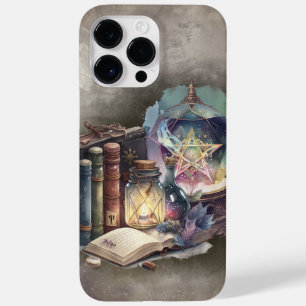 Coque Pour Pour iPhone 14 Pro Max Técherie   Tomes du Spellbook Pastel et boule de c