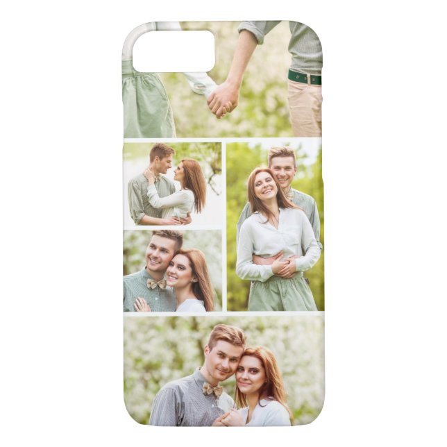 Coques Case-Mate iPhone Téléchargez vos propres photos| Collage photo pers (Dos)