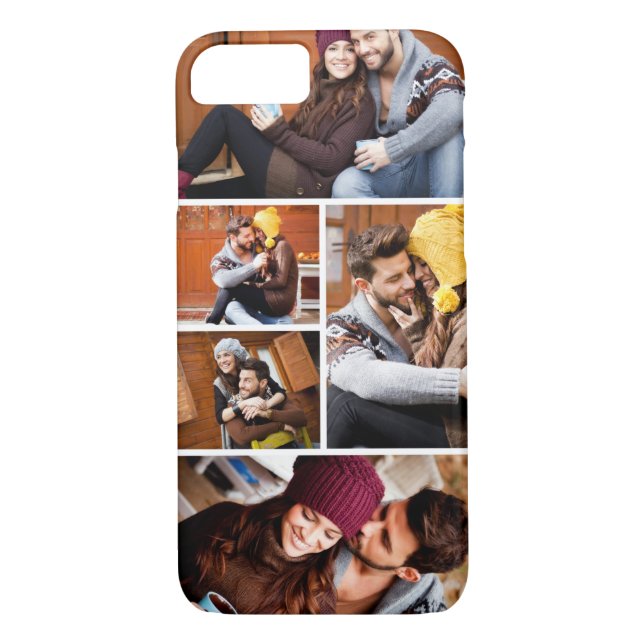 Coques Case-Mate iPhone Téléchargez votre propre collage fait sur commande (Dos)