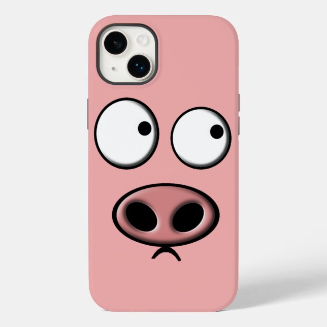 Coques Case-Mate iPhone Téléphone de porc (Verso)
