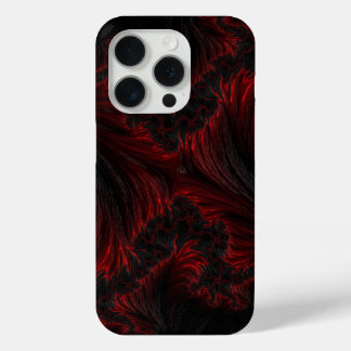 Coque iPhone 15 Pro Téléphone - Iphone rouge x noir Eau