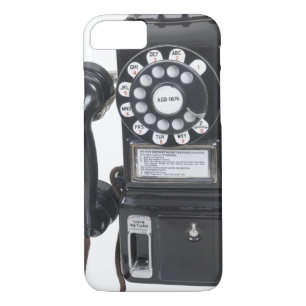 Case-Mate iPhone Case Téléphone payant noir vintage