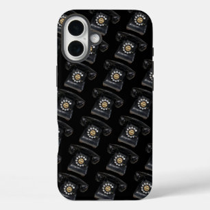 Coques iPhone 16 Plus Téléphone Rotary vintage