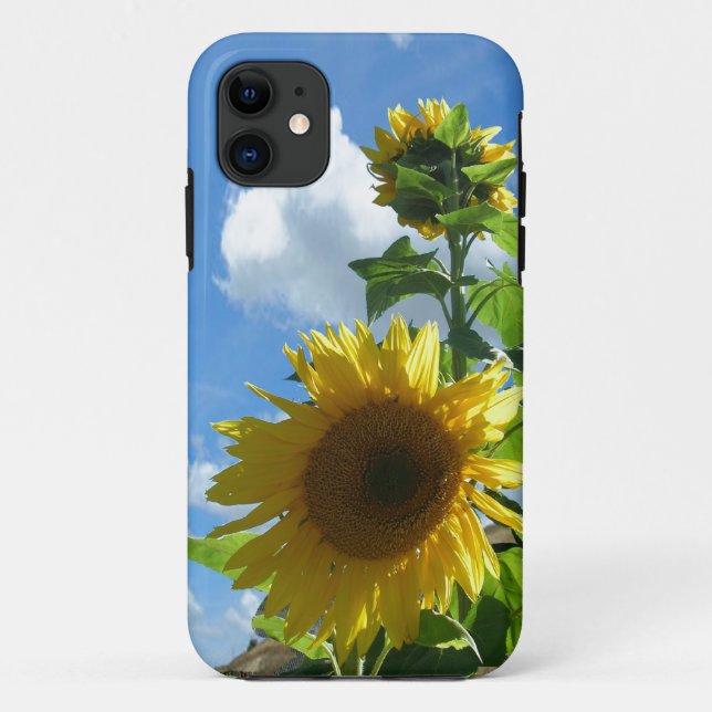 Coques Case-Mate iPhone Téléphone - Sunny Sunflower (Dos)