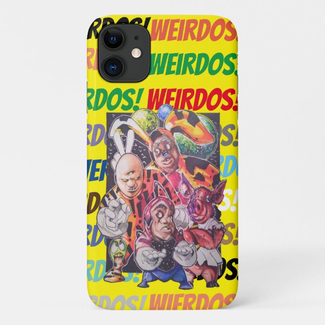 Coques Case-Mate iPhone Téléphones Weirdos (Dos)