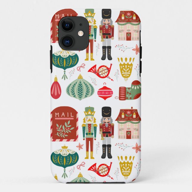 Coques Case-Mate iPhone Telle est l'aquarelle traditionnelle Nutcracker Ro (Dos)