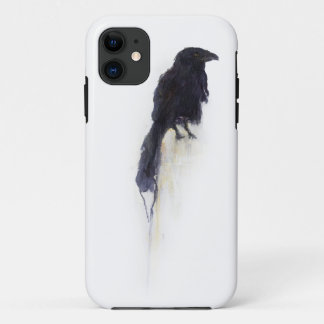 Coque Case-Mate Pour iPhone "Témoin" - Raven dans la neige d'hiver