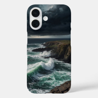 Coque Pour iPhone 16 Tempête côtière