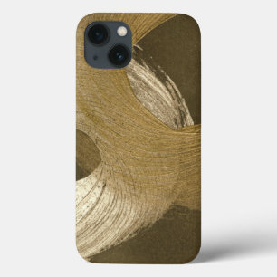 Case-Mate iPhone Case Tempête de sable circulaire dans Tan et Dark Brown