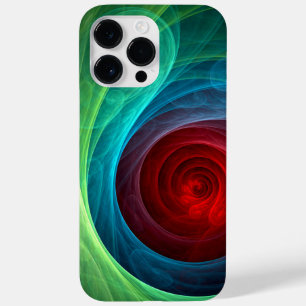 Coque Pour Pour iPhone 14 Pro Max Tempête rouge Floral Art moderne Abstrait Motif co