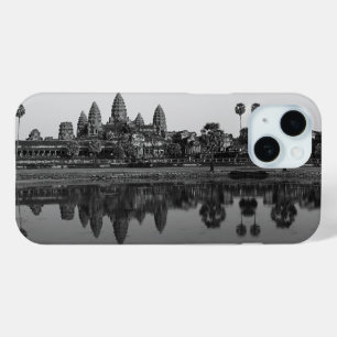 Coque Pour iPhone 15 Temple Angkor Vat Cambodge Photo Ancienne Histoire