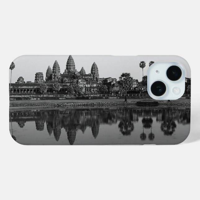 Coques Case-Mate iPhone Temple Angkor Vat Cambodge Photo Ancienne Histoire (Verso (horizontal))