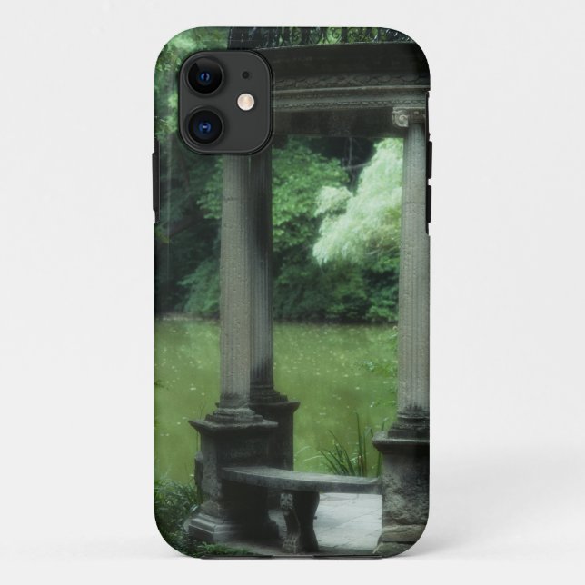 Coques Case-Mate iPhone Temple de l'amour aux vieux jardins de Westbury (Dos)