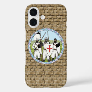 Coque Pour iPhone 16 Temple des Chevaliers Médiévaux
