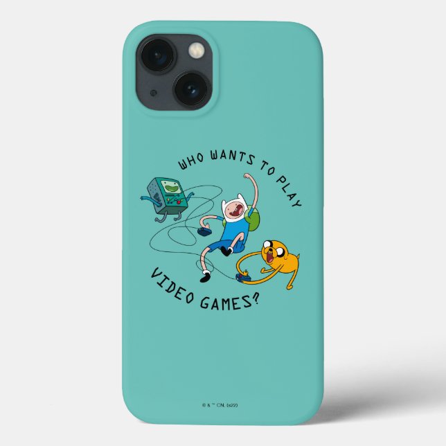 Coques Case-Mate iPhone Temps d'aventure | Finn & Jake Jouer avec BMO (Verso)
