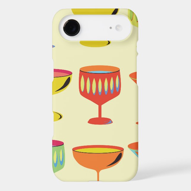 Coques Case-Mate iPhone Temps jaune de cocktail (Verso)