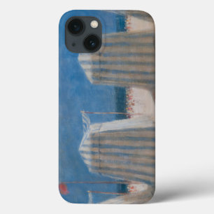 Etui iPhone 13 Tentes la Bretagne 2012 de plage