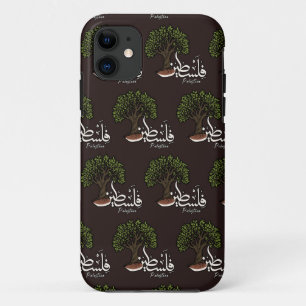 Case-Mate iPhone Case Terme arabe palestinien avec Olivier palestinien