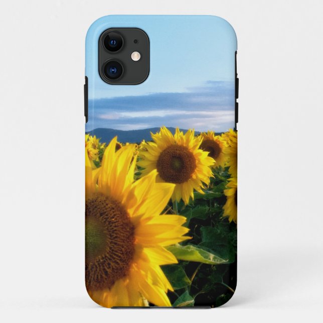 Coques Case-Mate iPhone Terrain de tournesol (Dos)