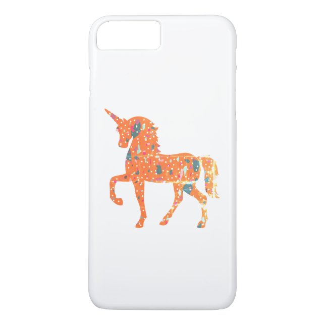 Coques Case-Mate iPhone Terrazzo Pièces Unicorne (Dos)