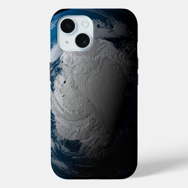 Coques Case-Mate iPhone Terre Pleine Montrant Des Nuages Simulés Sur L'Ant (Verso)