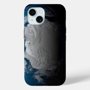 Coque Pour iPhone 15 Terre Pleine Montrant Des Nuages Simulés Sur L'Ant