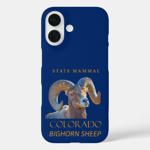 Coque Pour iPhone 16 Territoire du Colorado Mammifère Le Mouflon à corn