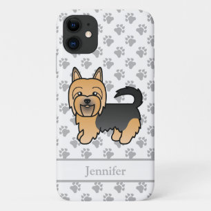 Case-Mate iPhone Case Tervueren Australien Bleu et Tan Chien de Dessin A